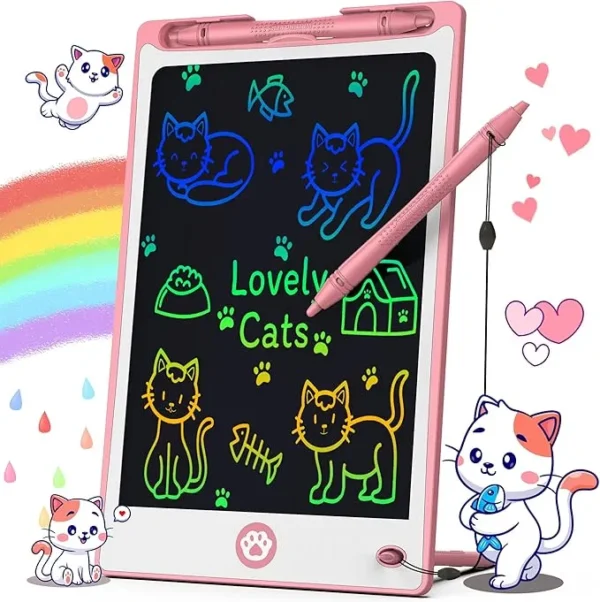 Hockvill 8.8" LCD Writing Tablet – Drawing Pad for Kids 3-7, Easter Gift